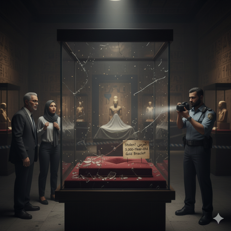 3,000-Year-Old Gold Bracelet Stolen from Egyptian Museum | TrustedPakistan.com