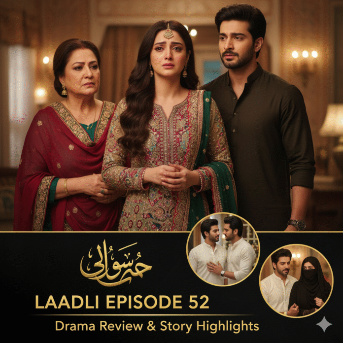 Laadli Episode 52 – Drama Review & Story Highlights | TrustedPakistan.com