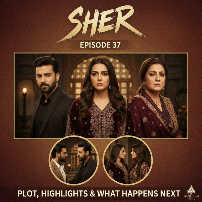Drama Serial Sher Episode 37 | TrustedPakistan.com