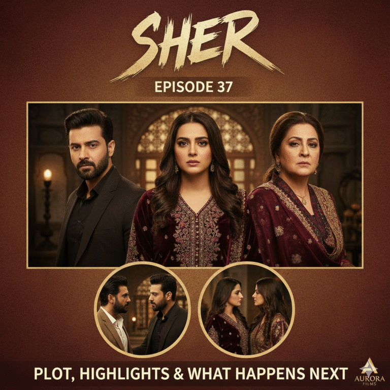 Drama Serial Sher Episode 37 | TrustedPakistan.com