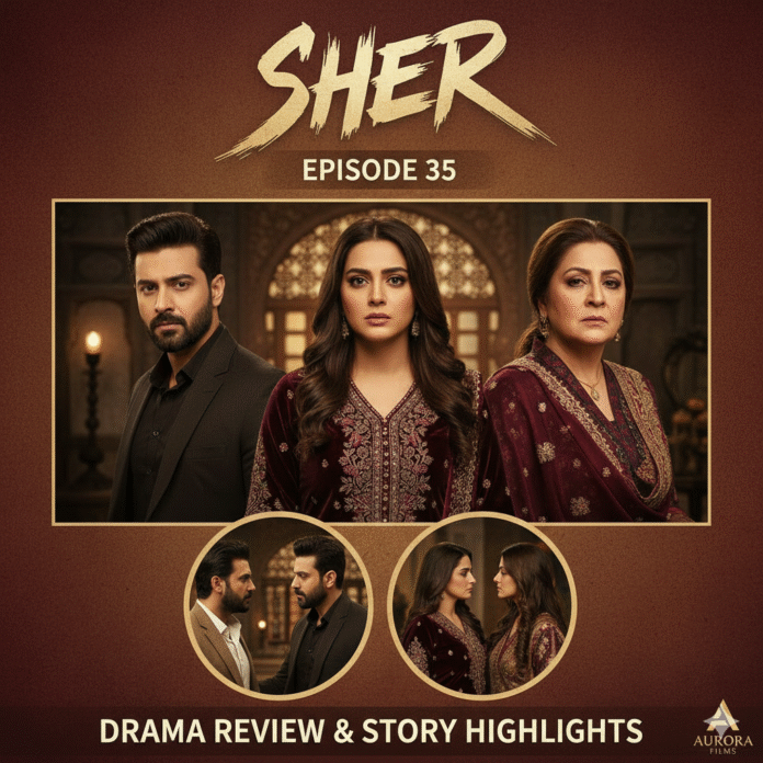 Pakistani Drama Sher Episode 35 | TrustedPakistan.com