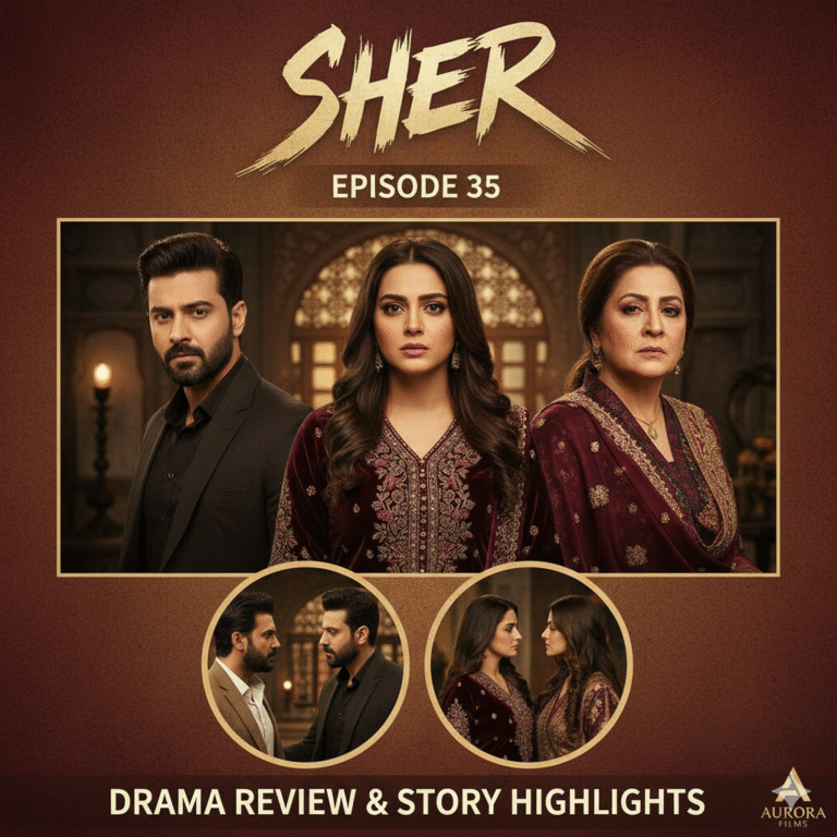 Pakistani Drama Sher Episode 35 | TrustedPakistan.com