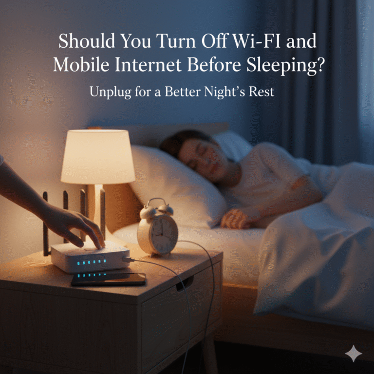 Should You Turn Off Wi-Fi and Mobile Internet Before Sleeping? | TrustedPakistan.com