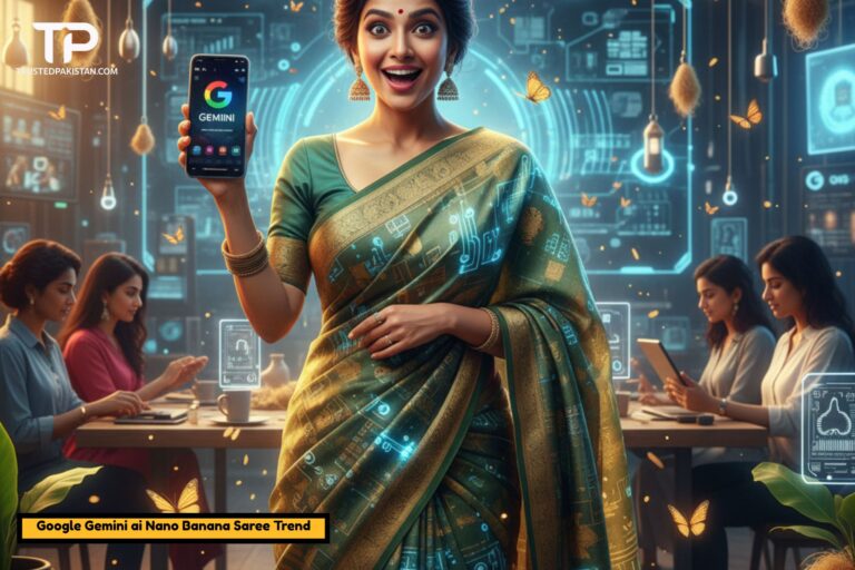 Google Gemini ai Nano Banana Saree Trend | TrustedPakistan.com