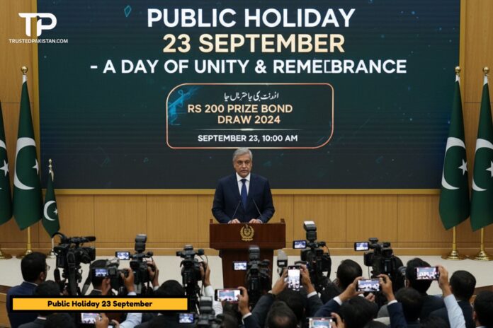Public Holiday on 23 September | TrustedPakistan.com