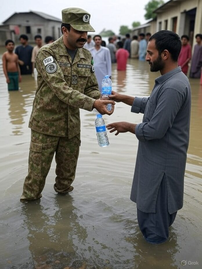 COAS Asim Munir Visits Kasur & Jahanian Flood Areas, Promises Relief & Rehabilitation