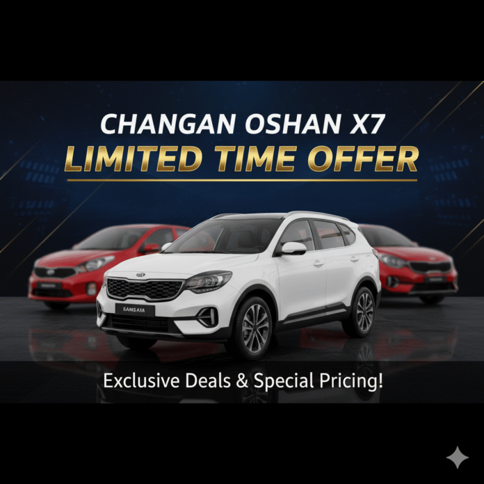 Changan Oshan X7 Limited Time Offer | TrustedPakistan.com