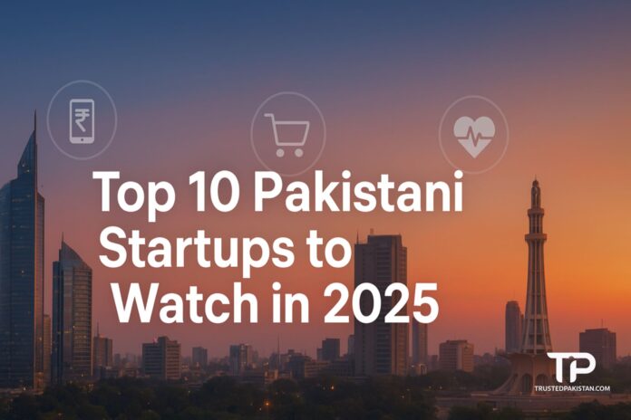 Top 10 Pakistani Startups to Watch in 2025 | TrustedPakistan.com