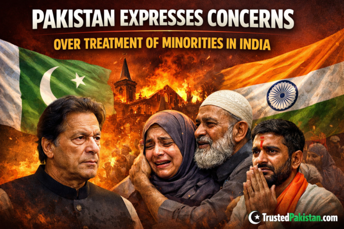 Pakistan Expresses Concerns | Over Treatment of Minorities in India | trustedpakistan.com