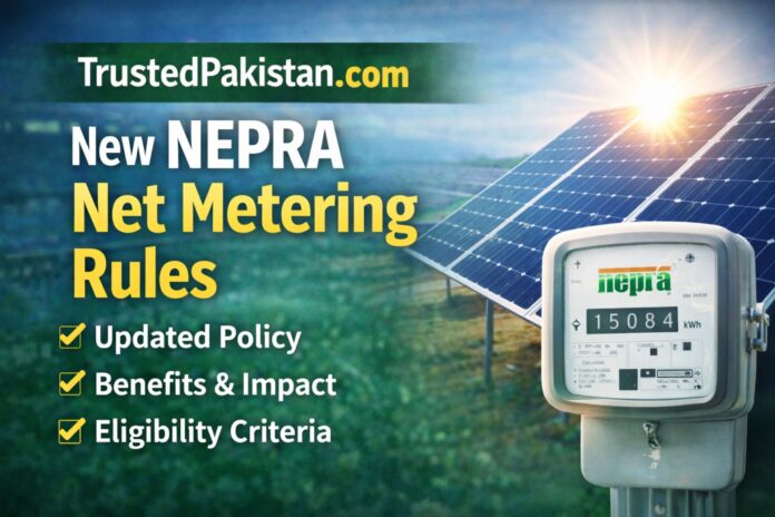 Pakistan Net Metering New Rules 2025 | TrustedPakistan.com