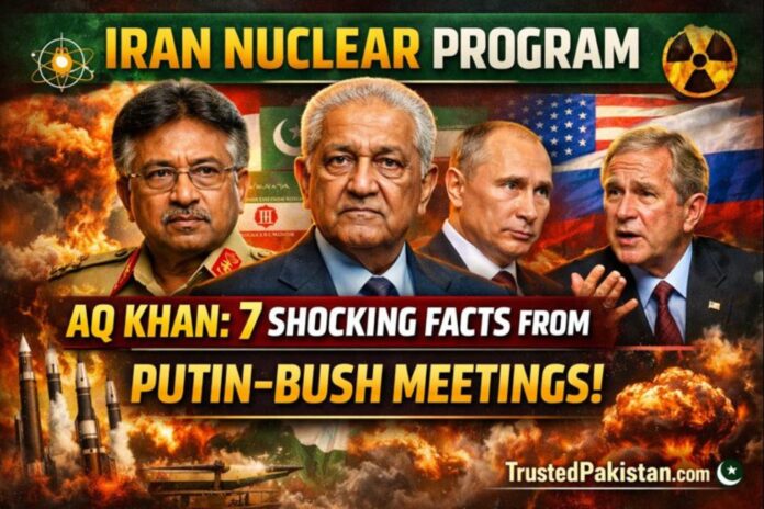 Iran Nuclear Program Pakistan Musharraf AQ Khan | trustedpakistan.com