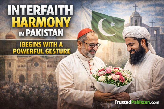 Interfaith Harmony in Pakistan |Begins with a Powerful Gesture | trustedpakistan.com