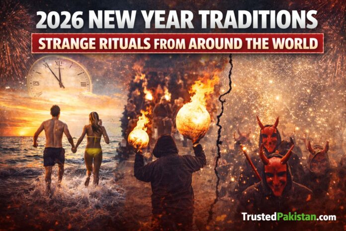 2026 New Year Traditions | Strange Rituals from Around the World | trustedpakistan.com