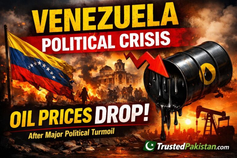 Venezuela Political Crisis Oil Prices Drop | After Major Political Turmoil | trustedpakistan.com