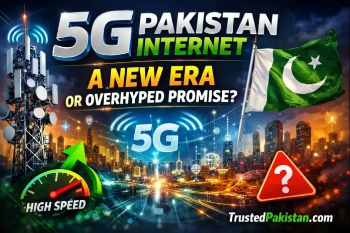 5G Pakistan Internet | A New Era or Overhyped Promise | trustedpakistan.com