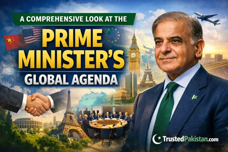 A Comprehensive Look at the Prime Minister’s Global Agenda | trustedpakistan.com