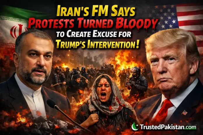 Iran Protests Trump Intervention Begins Debate | trustedpakistan.com