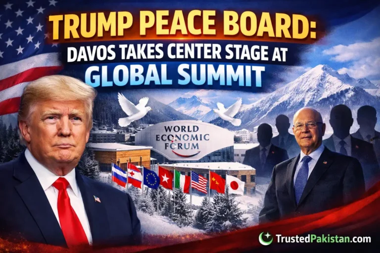 Trump Peace Board Davos Takes Center Stage at Global Summit | trsutedpakistan.com