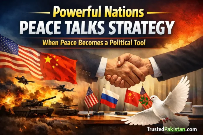 Powerful Nations Peace Talks Strategy | When Peace Becomes a Political Tool | trustedpakistan.com