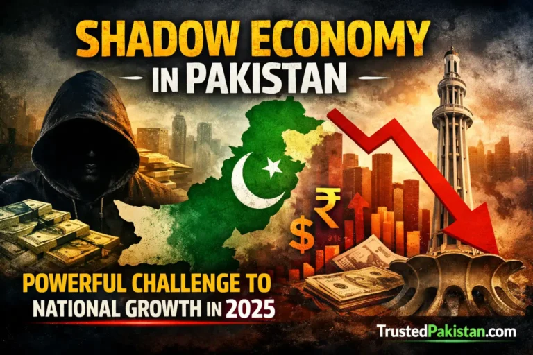 Shadow Economy in Pakistan | Powerful Challenge to National Growth in 2025 | trustedpakistan.com