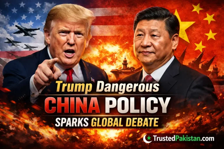 Trump Dangerous China Policy Sparks Global Debate | trustedpakistan.com