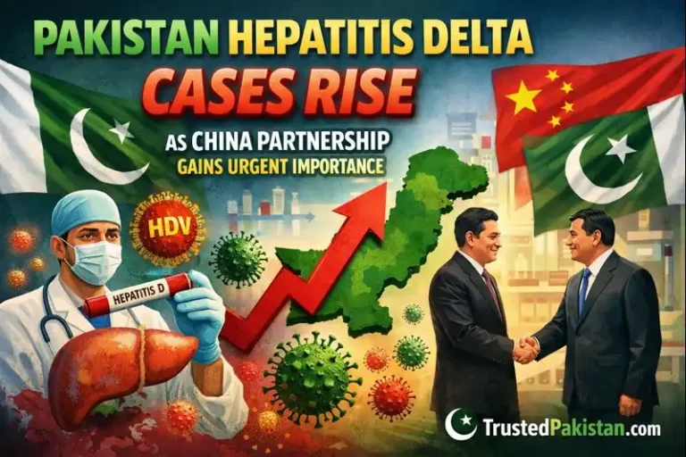 Pakistan Hepatitis Delta Cases Rise as China Partnership Gains Urgent Importance | trustedpakistan.com