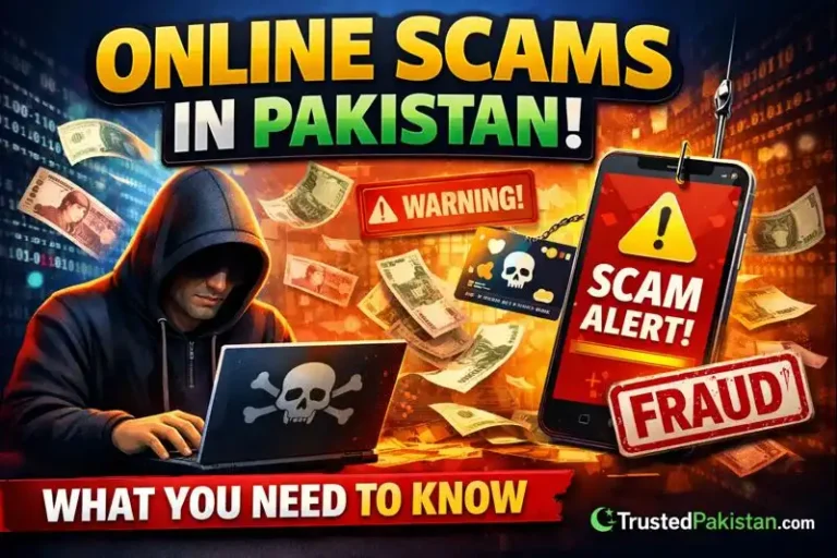 Online Scams in Pakistan | What You Need to Know | trustedpaksitan.com
