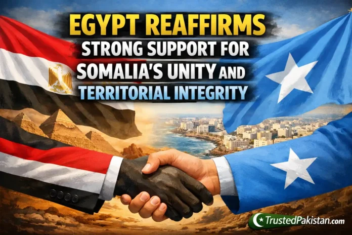 Egypt Reaffirms Strong Support for Somalia’s Unity and Territorial Integrity | trustedpakistan.com