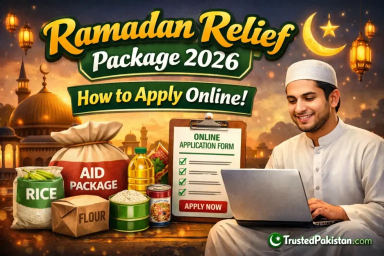 Ramadan Relief Package 2026 How to Apply Online | trustedpakistan.com
