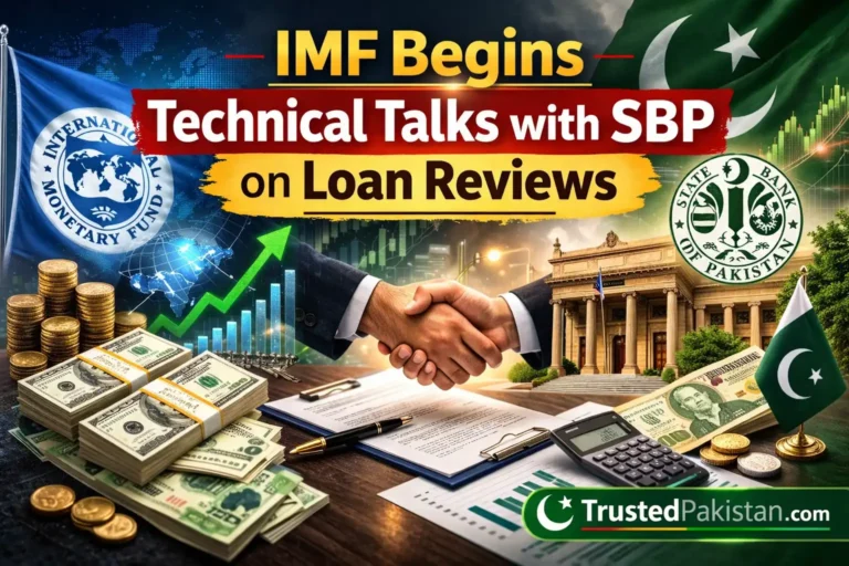 IMF Begins Technical Talks with SBP on Loan Reviews | trustedpakistan.com