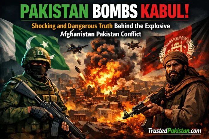 Pakistan Bombs Kabul | 7 Shocking Reasons Behind the Dangerous Afghanistan Pakistan Conflict | trustedpakistan.com