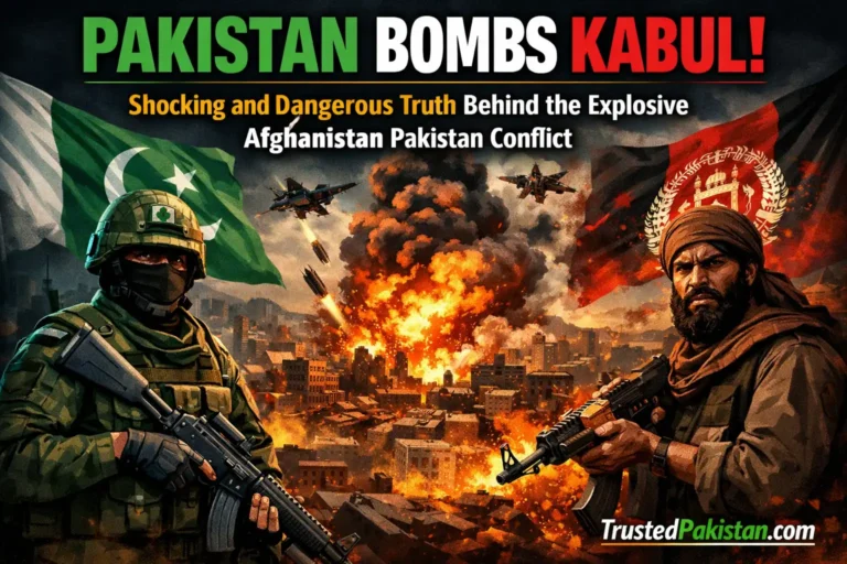 Pakistan Bombs Kabul | 7 Shocking Reasons Behind the Dangerous Afghanistan Pakistan Conflict | trustedpakistan.com