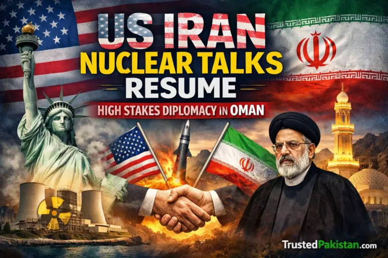 US Iran Nuclear Talks Resume With High Stakes Diplomacy in Oman | trustedpakistan.com