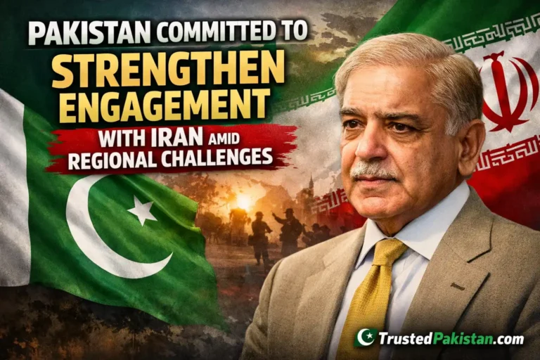Pakistan Committed to Strengthen Engagement with Iran Amid Regional Challenges | trustedpakistan.com