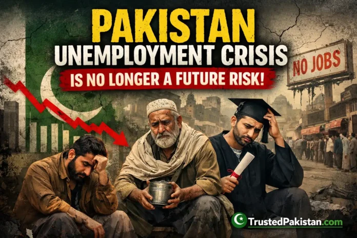 Pakistan unemployment crisis is no longer a future risk | trustedpakistan.com