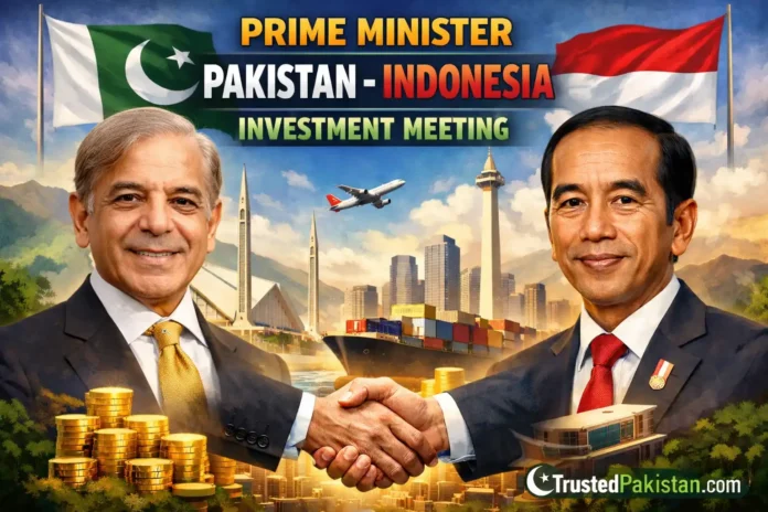 Prime Minister Pakistan Indonesia Investment Meeting | trustedpakisatn.com