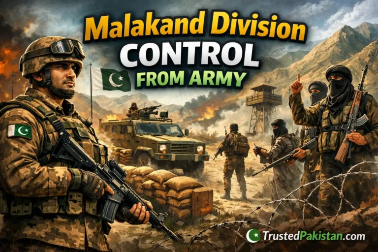 Malakand Division Control from Army | trustedpakistan.com
