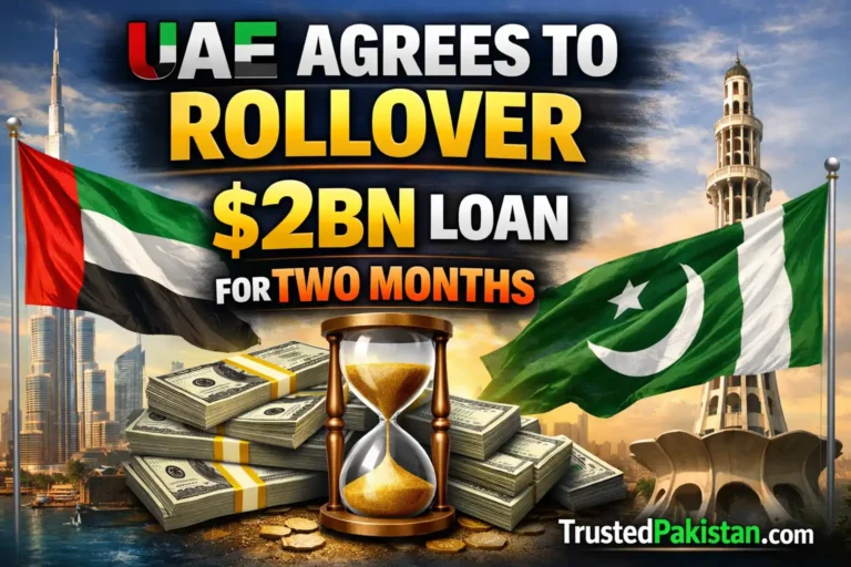 UAE Agrees to Rollover $2bn Loan for Two Months | trustedpakistan.com