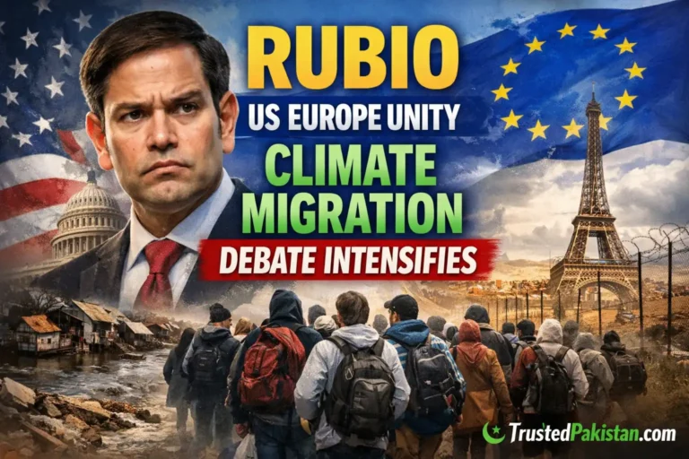 Rubio US Europe Unity Climate Migration | trustedpakistan.com