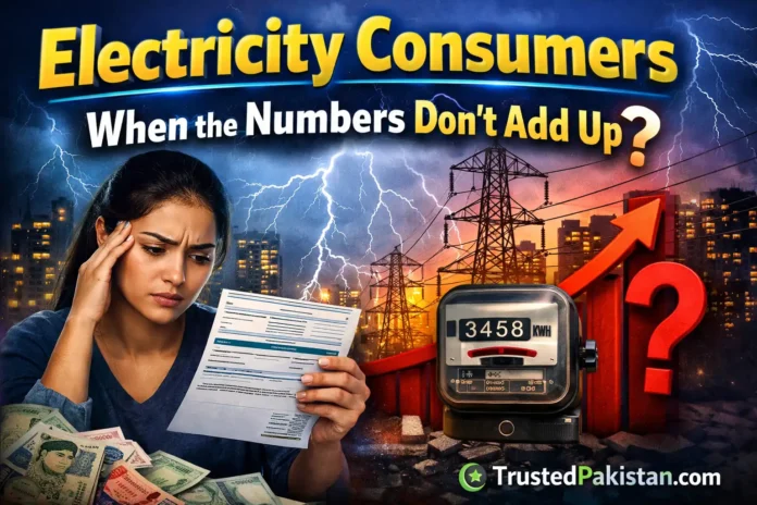 Electricity Consumers | When the Numbers Don't Add Up | trustedpakistan.com