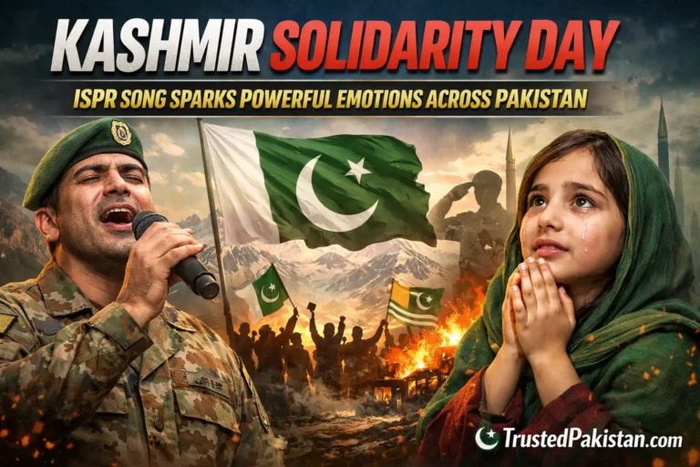 Kashmir Solidarity Day ISPR Song Sparks Powerful Emotions Across Pakistan | trustedpakistan.com