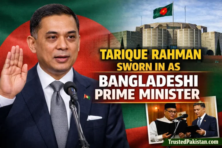 Tarique Rahman Sworn in as Bangladeshi Prime Minister | trustedpakistan.com