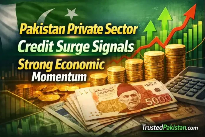 Pakistan Private Sector Credit Surge Signals Strong Economic Momentum | trustedpakistan.com