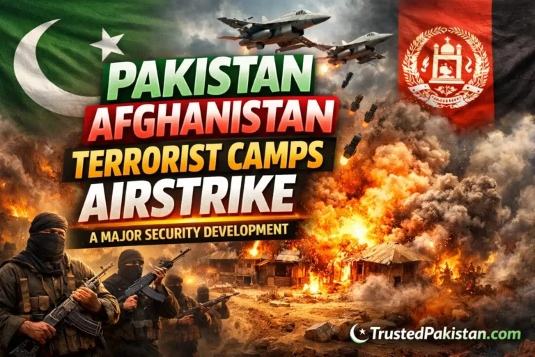 Pakistan Afghanistan Terrorist Camps Airstrike A Major Security Development | trustedpakistan.com