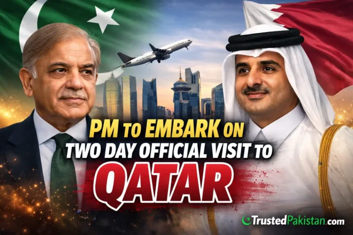 PM to Embark on Two Day Official Visit to Qatar | trustedpakistan.com