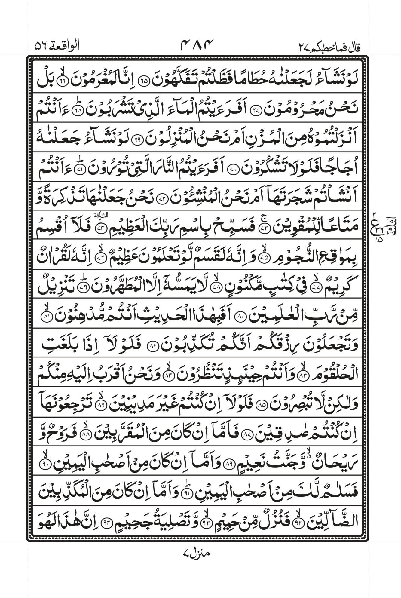 Surah e Waqiah PDF Page 3