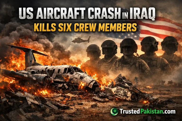 US Aircraft Crash in Iraq Kills Six Crew Members | trustedpakistan.com