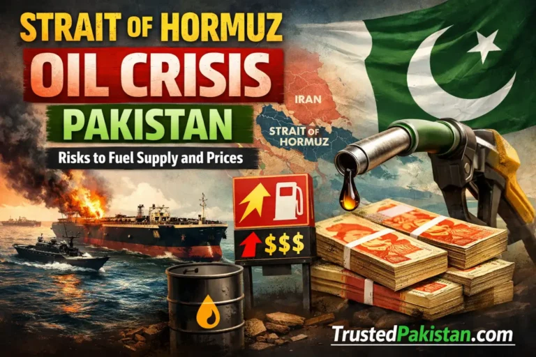 Strait of Hormuz Oil Crisis Pakistan | Risks to Fuel Supply and Prices | trustedpakistan.com