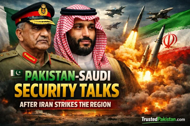 Pakistan Saudi Security Talks After Iran Strikes the Region | trustedpakistan.com