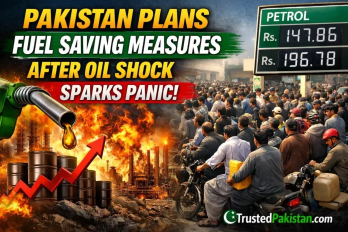 Pakistan Plans Fuel Saving Measures After Oil Shock Sparks Panic | trustedpakistan.com